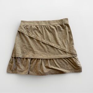 Prana Leah Skirt Small Sand Brown Like New Condition Sustainable Everyday Mini
